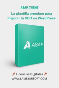 Descargar el tema ASAP – Licencia de 1 año